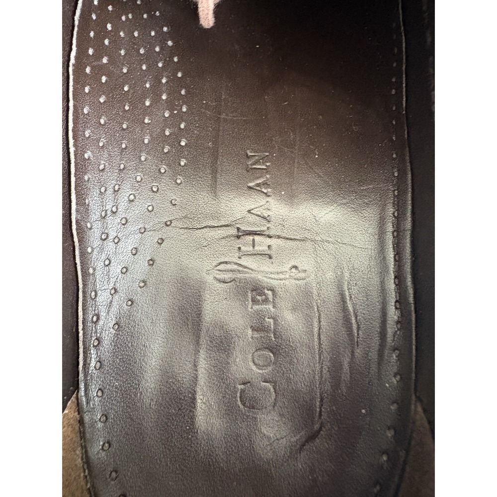 Cole Haan Cambridge Oxford Wing Tip Dress Shoes British Tan Men's Size 10.5 - Picture 7 of 8
